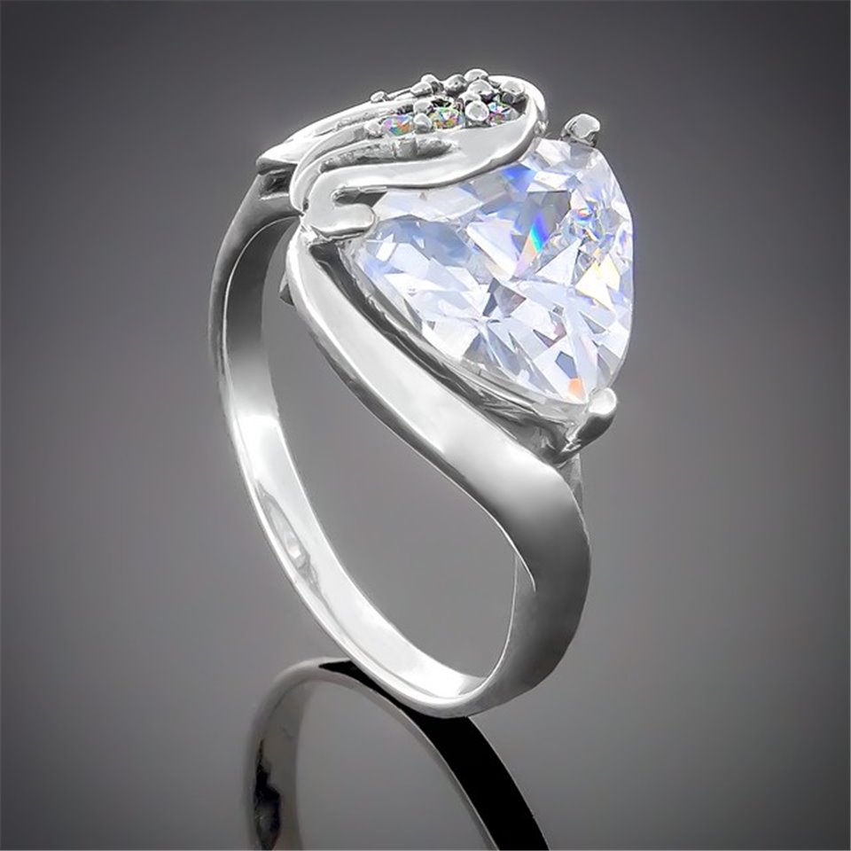 Перстень 127 білий Timofeev