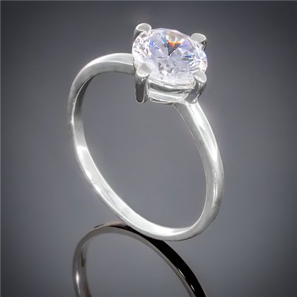 Перстень 138 білий Rh Timofeev