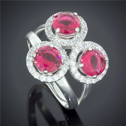 Перстень 565 альпініт клюква Rh Timofeev