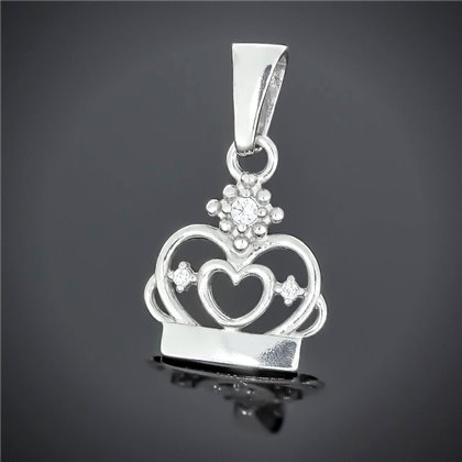 Підвіс 563(2) цирконій білий Rh Timofeev