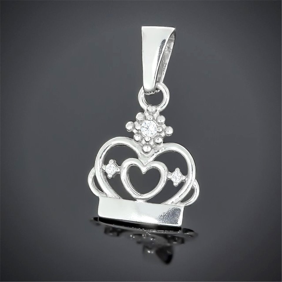 Підвіс 563(2) цирконій білий Rh Timofeev