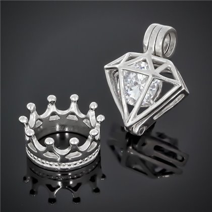 Підвіс 670 цирконій родій Timofeev