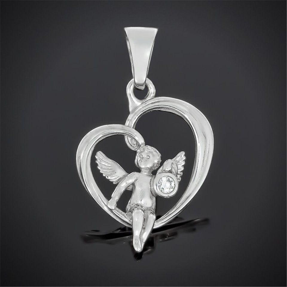 Підвіс 556(2) цирконій білий Rh Timofeev