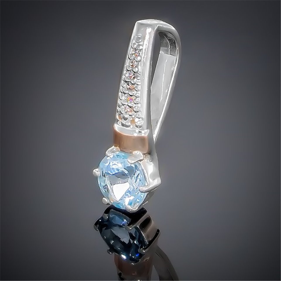 Підвіс 369 топаз Rh Timofeev