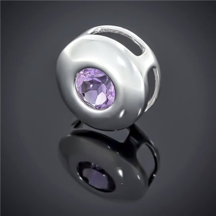 Підвіс 566 аметист Rh Timofeev