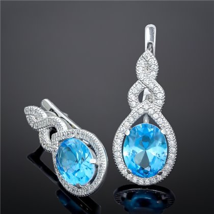 Сережки 553 альпініт монтана Rh Timofeev