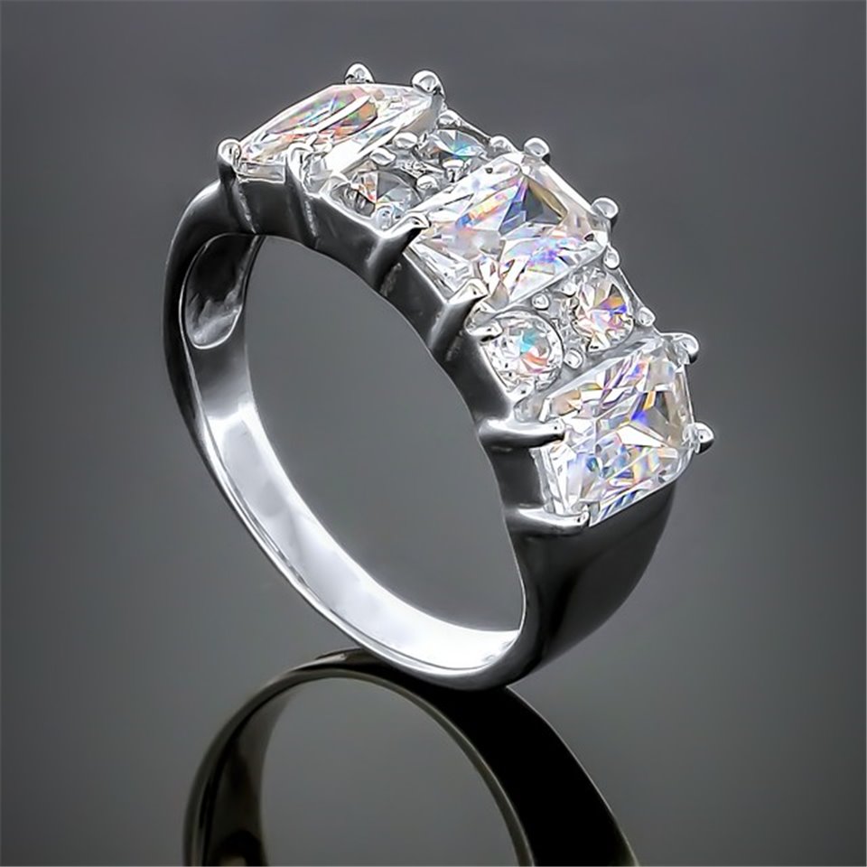 Перстень 131 білий Rh Timofeev