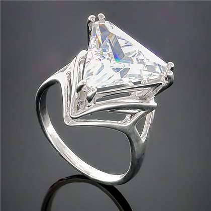 Перстень 132 білий Rh Timofeev