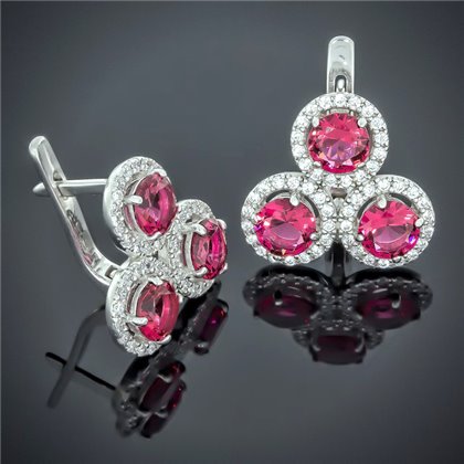 Сережки 565 альпініт клюква Rh Timofeev