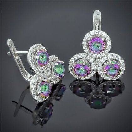 Сережки 565 альпініт містік Rh Timofeev