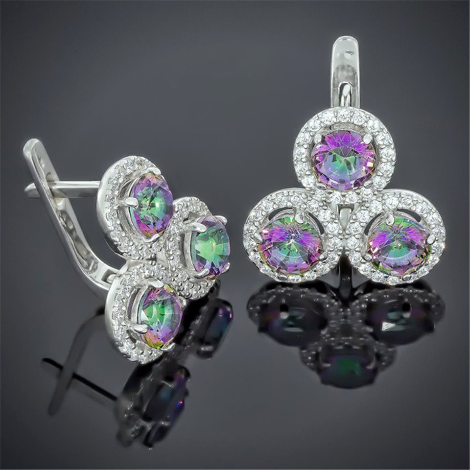 Сережки 565 альпініт містік Rh Timofeev