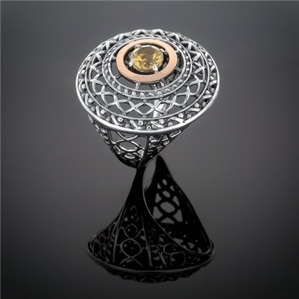 Перстень 352 цитрин Timofeev