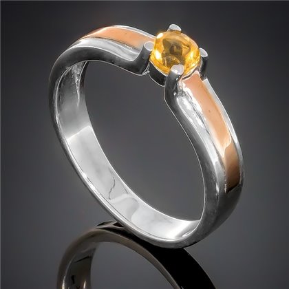 Перстень 376 цитрин Rh Timofeev