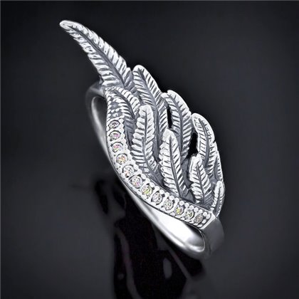 Перстень 513 цирконій білий Timofeev