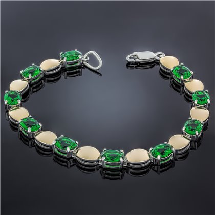 Браслет 477(2) альпініт зелений Rh Timofeev