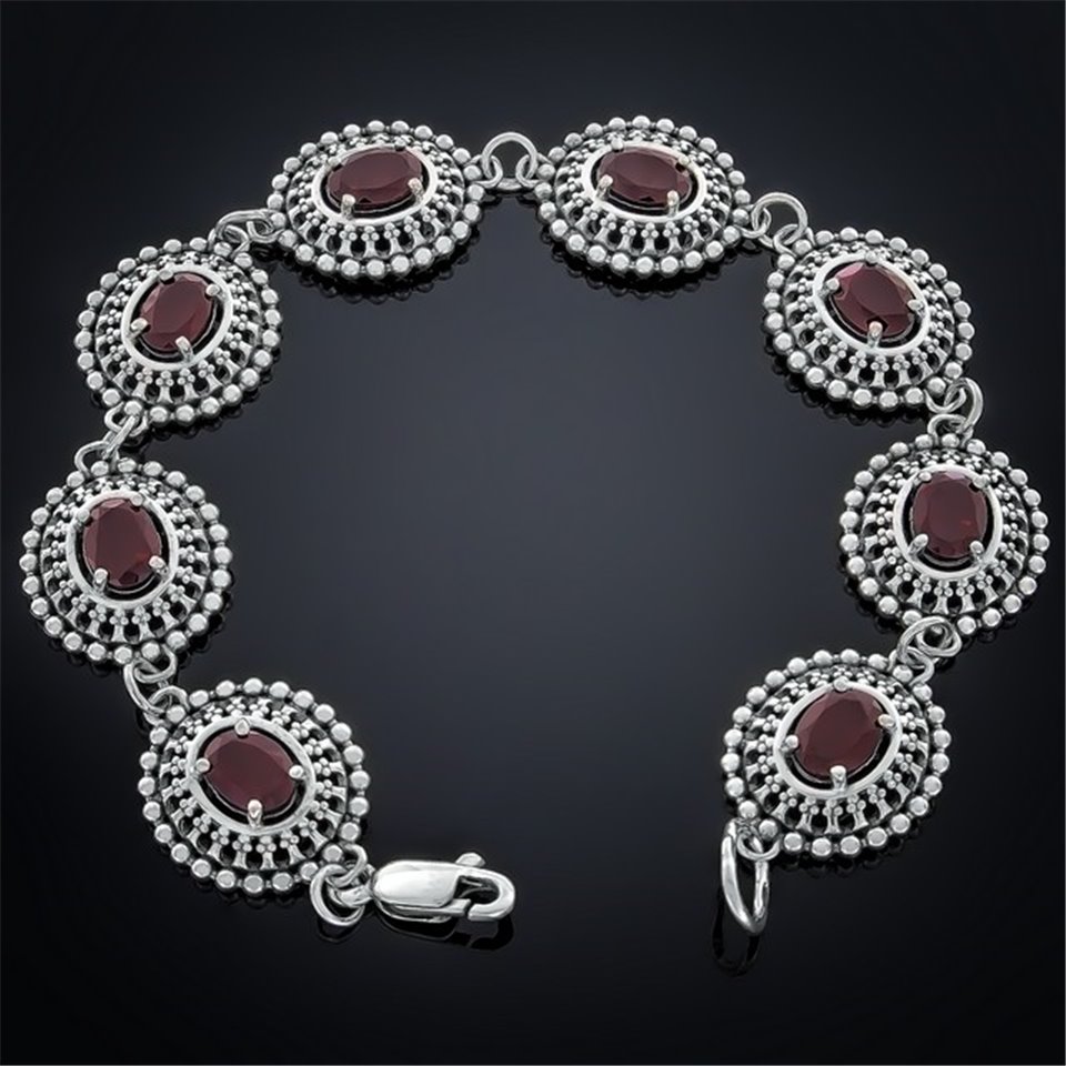 Браслет 159 гранат Timofeev