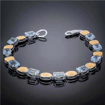 Браслет 477 топаз (18,0) Rh Timofeev