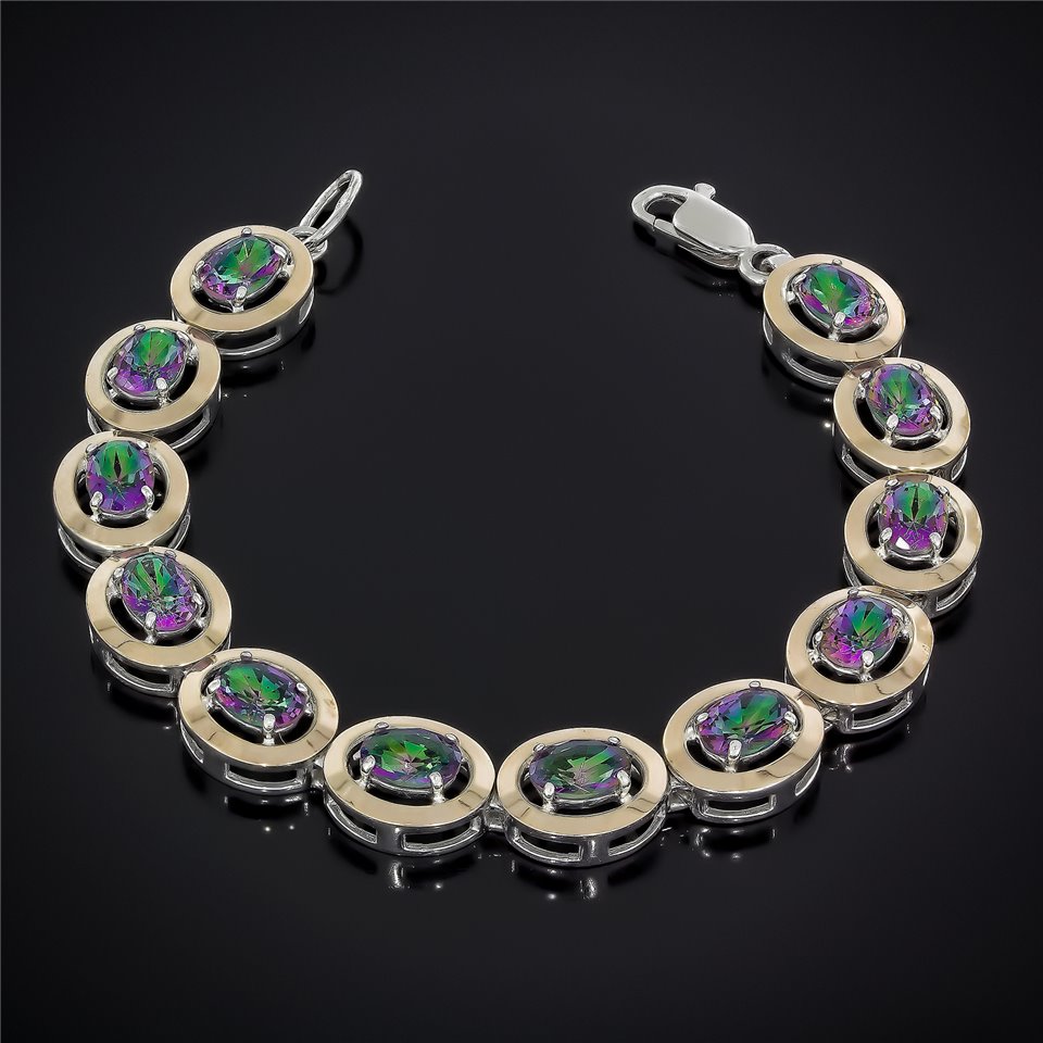 Браслет 605(18/12)(2)альпініт містік Rh Timofeev