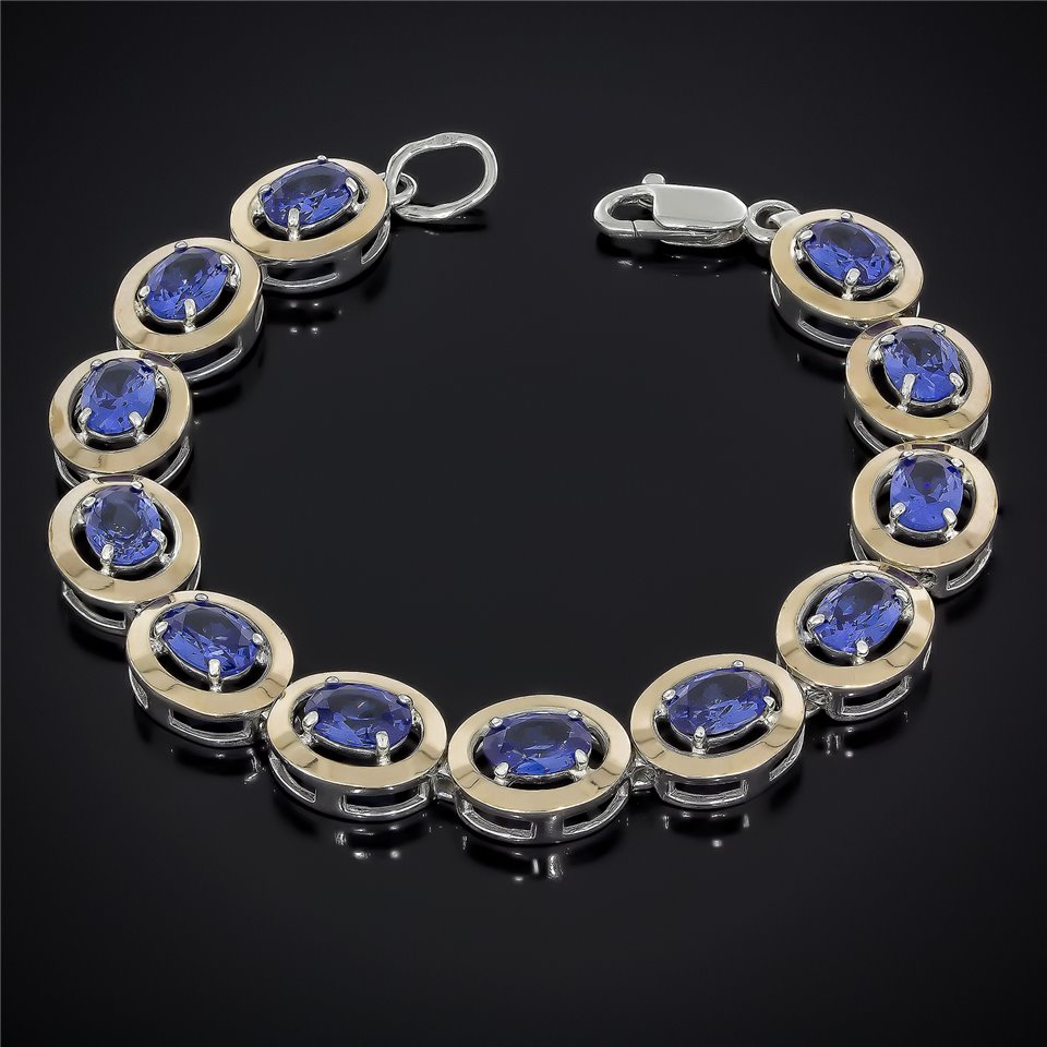 Браслет 605(20/14)(1/1)альпініт монтана Rh Timofeev