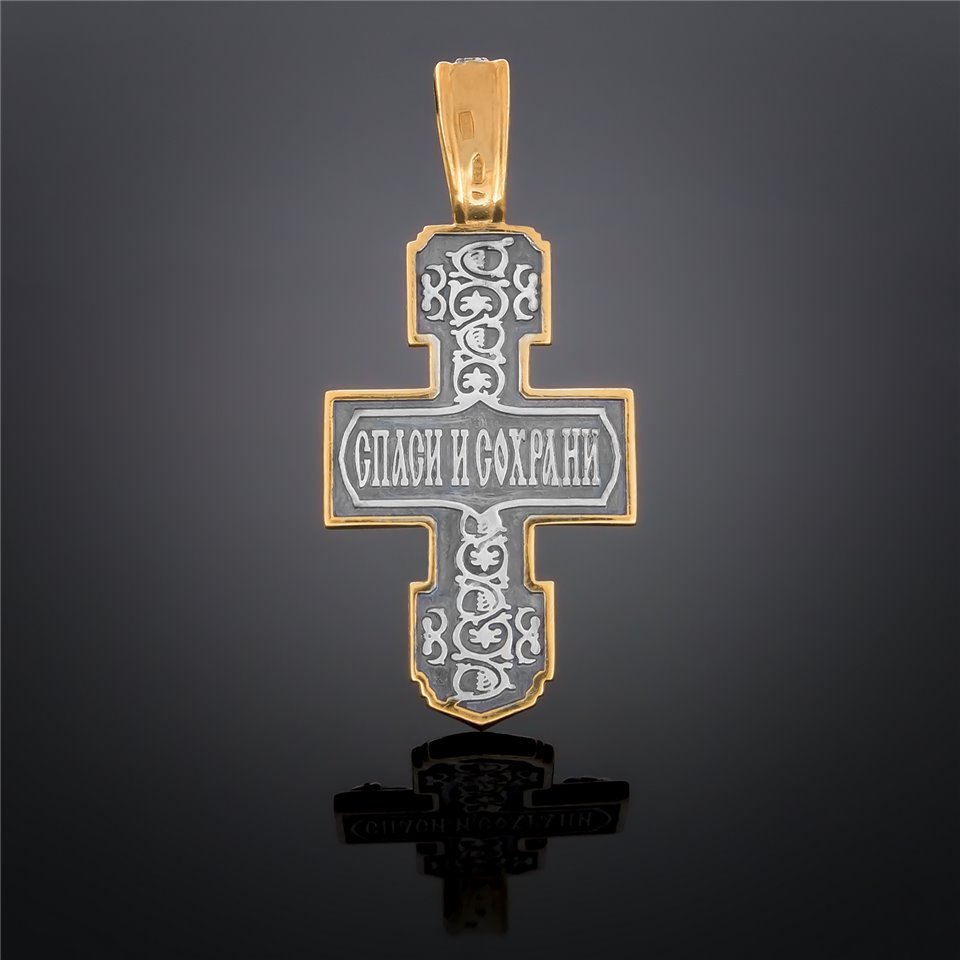 Хрест 018 (чернь) Timofeev