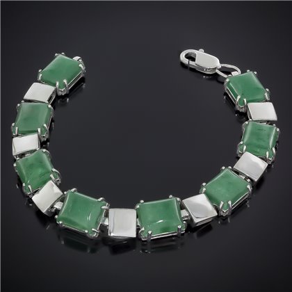 Браслет 595 яшма з. Rh Timofeev