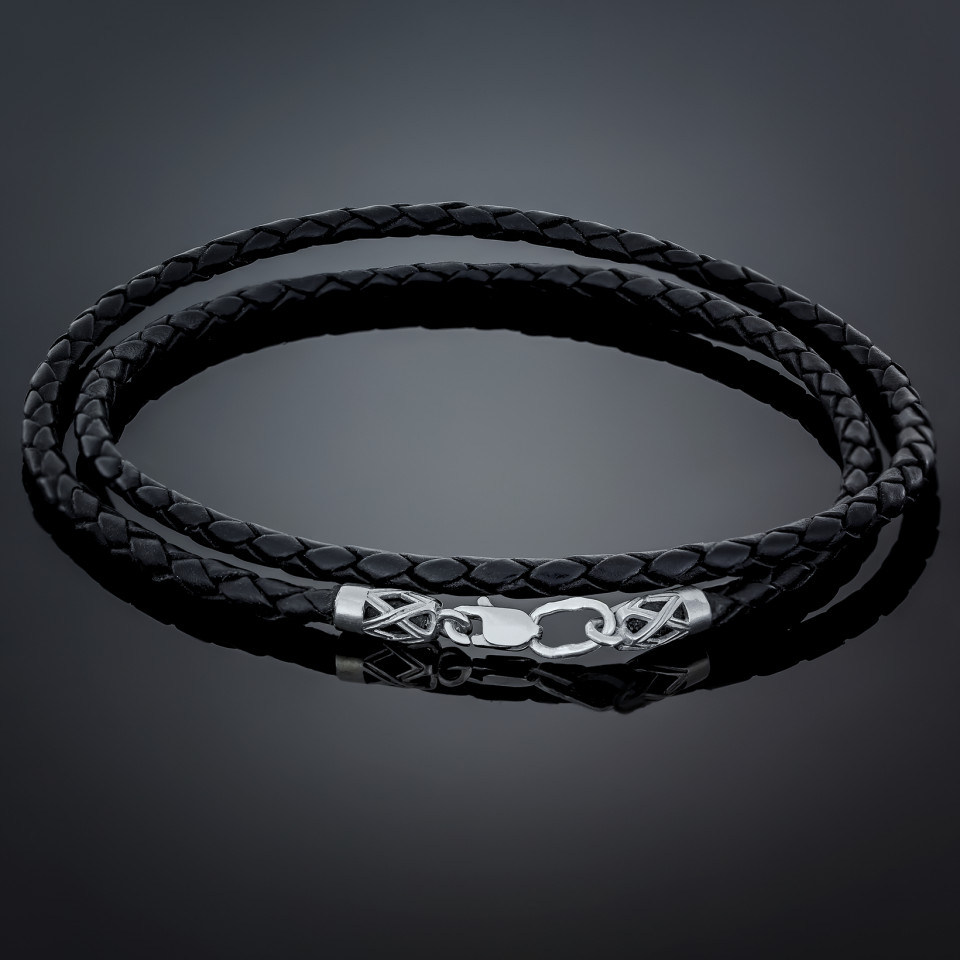 Кольє 002 шнур Rh Timofeev