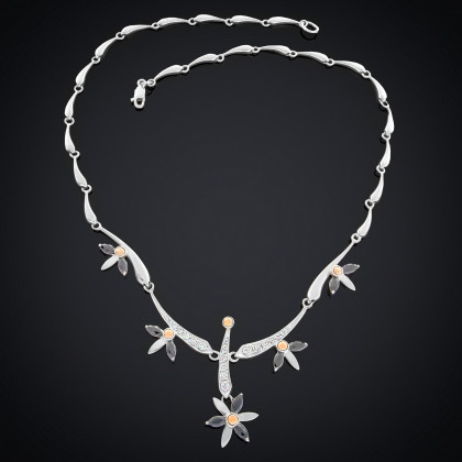 Кольє 72 білий Rh Timofeev