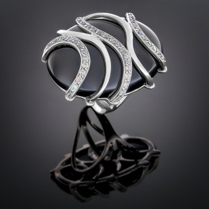 Перстень 030 улексит темний (9) Timofeev