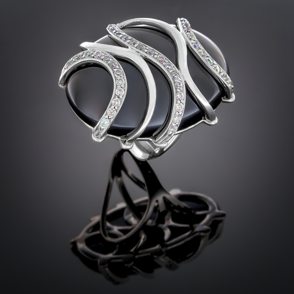 Перстень 030 улексит темний (9) Timofeev