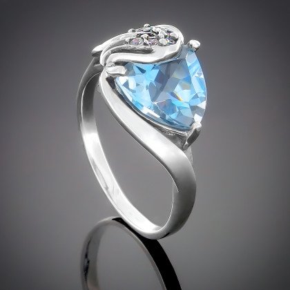 Перстень 127(2) лаванда Timofeev