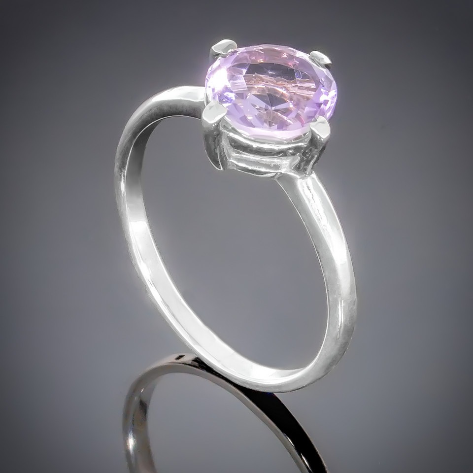Перстень 138 аметист Timofeev