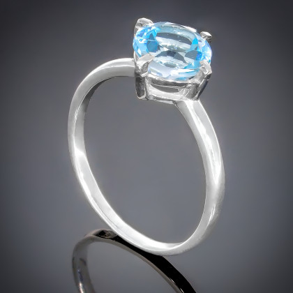 Перстень 138 кварц океан Rh Timofeev