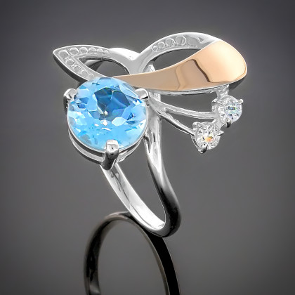 Перстень 177 топаз Timofeev