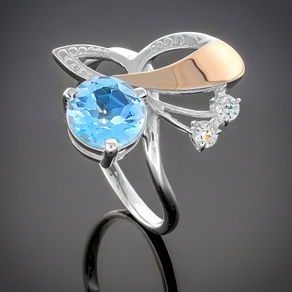 Перстень 177 топаз Timofeev