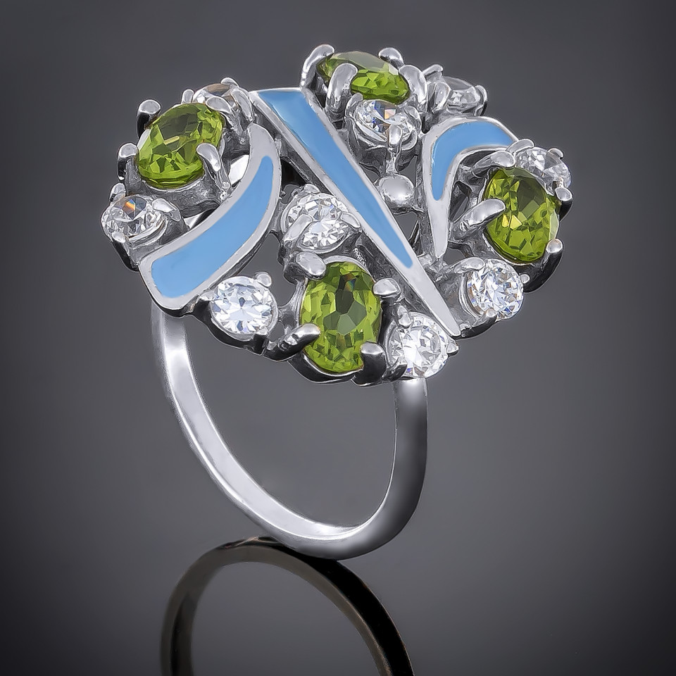 Перстень 65 хризопраз Timofeev