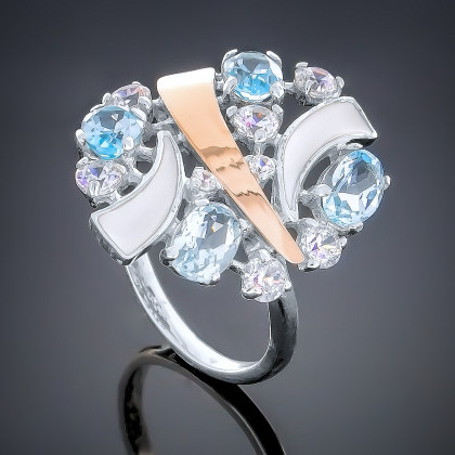 Перстень 195 топаз Timofeev