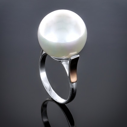 Перстень 196 майорика срібна (16) Rh Timofeev