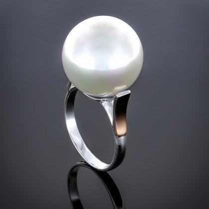 Перстень 196 майорика срібна (16) Rh Timofeev