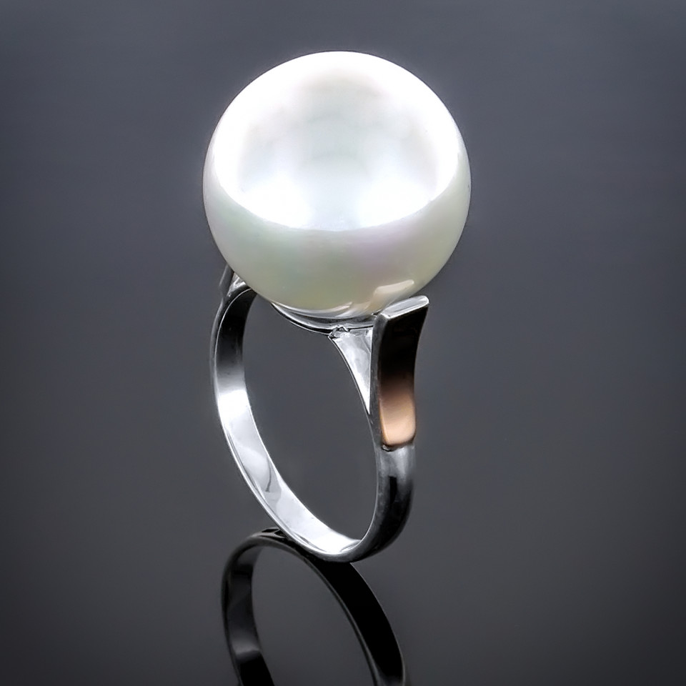 Перстень 196 майорика срібна (16) Rh Timofeev