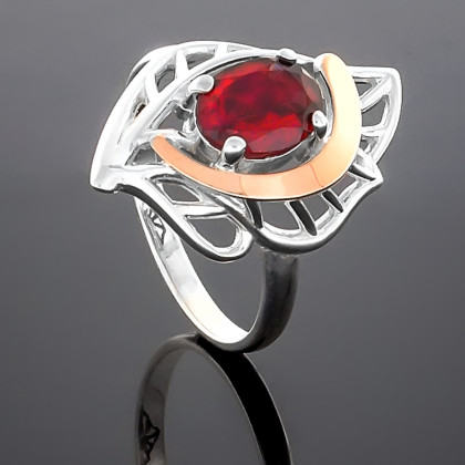 Перстень 281 гранат Timofeev
