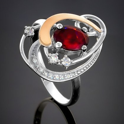 Перстень 285 гранат Timofeev