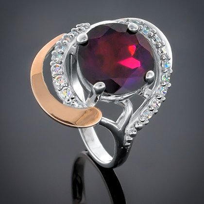 Перстень 301 альпініт клюква Rh Timofeev