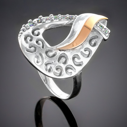 Перстень 304 Rh Timofeev