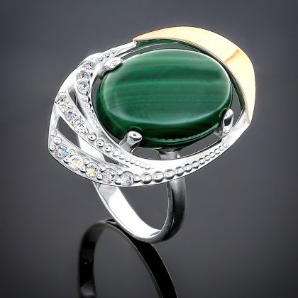 Перстень 305 геліотіс імітація Rh Timofeev