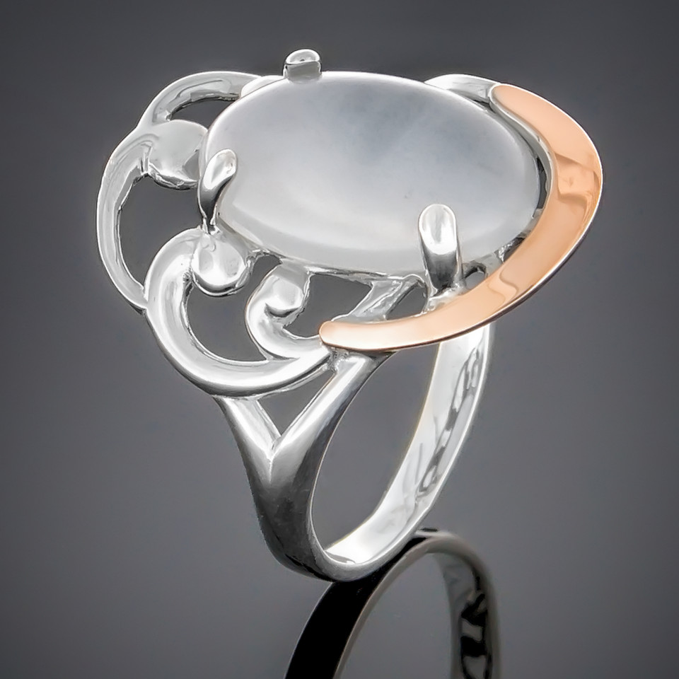 Перстень 306 янтарь Timofeev