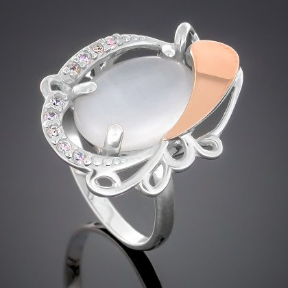 Перстень 315 малахіт Timofeev