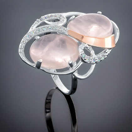 Перстень 317 янтарь Timofeev