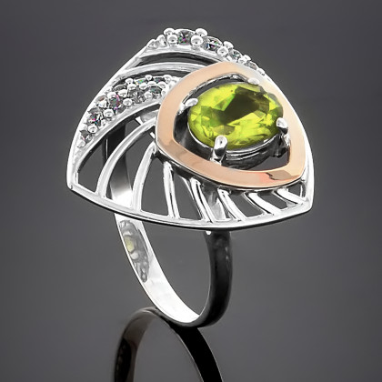 Перстень 337 топаз Rh Timofeev 2