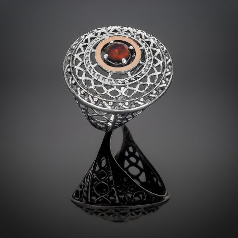 Перстень 352 альпініт клюква Timofeev