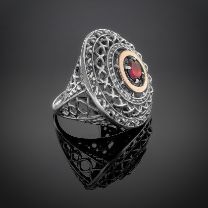 Перстень 352 альпініт клюква Timofeev 2